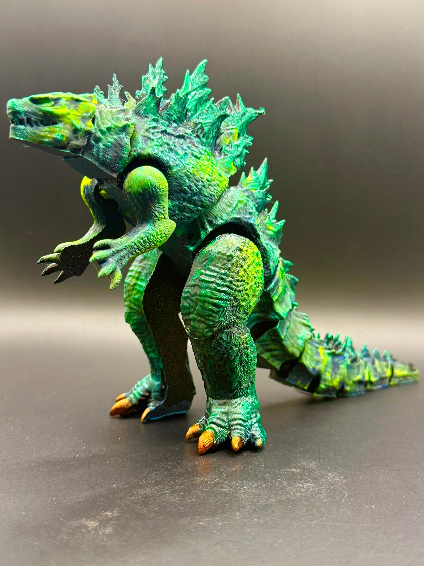 Godzilla set 3 reptilian