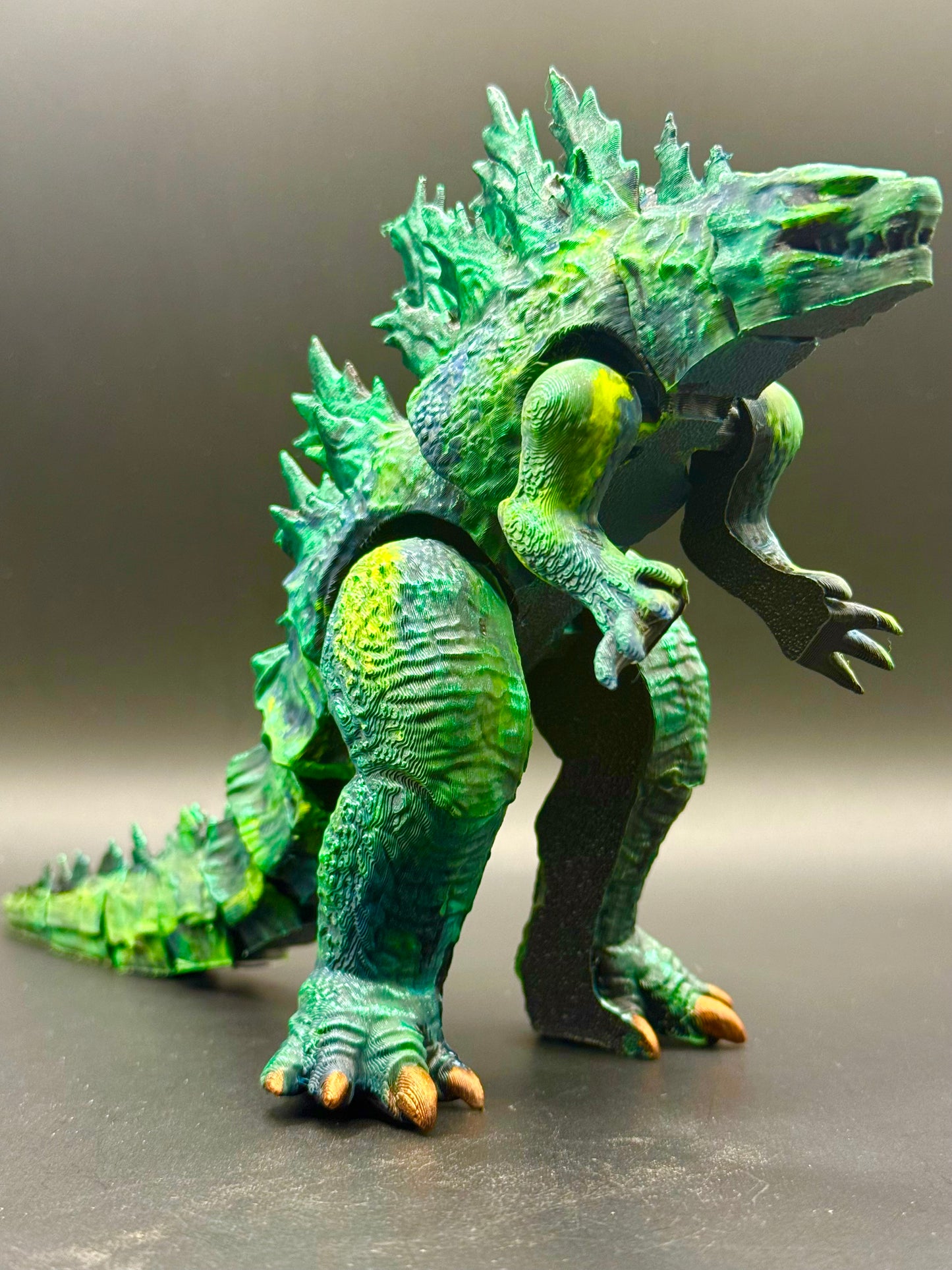 Godzilla set 3 reptilian