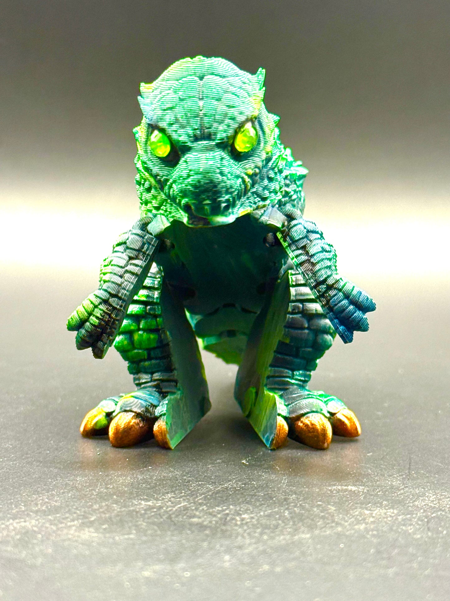 Godzilla set 3 reptilian